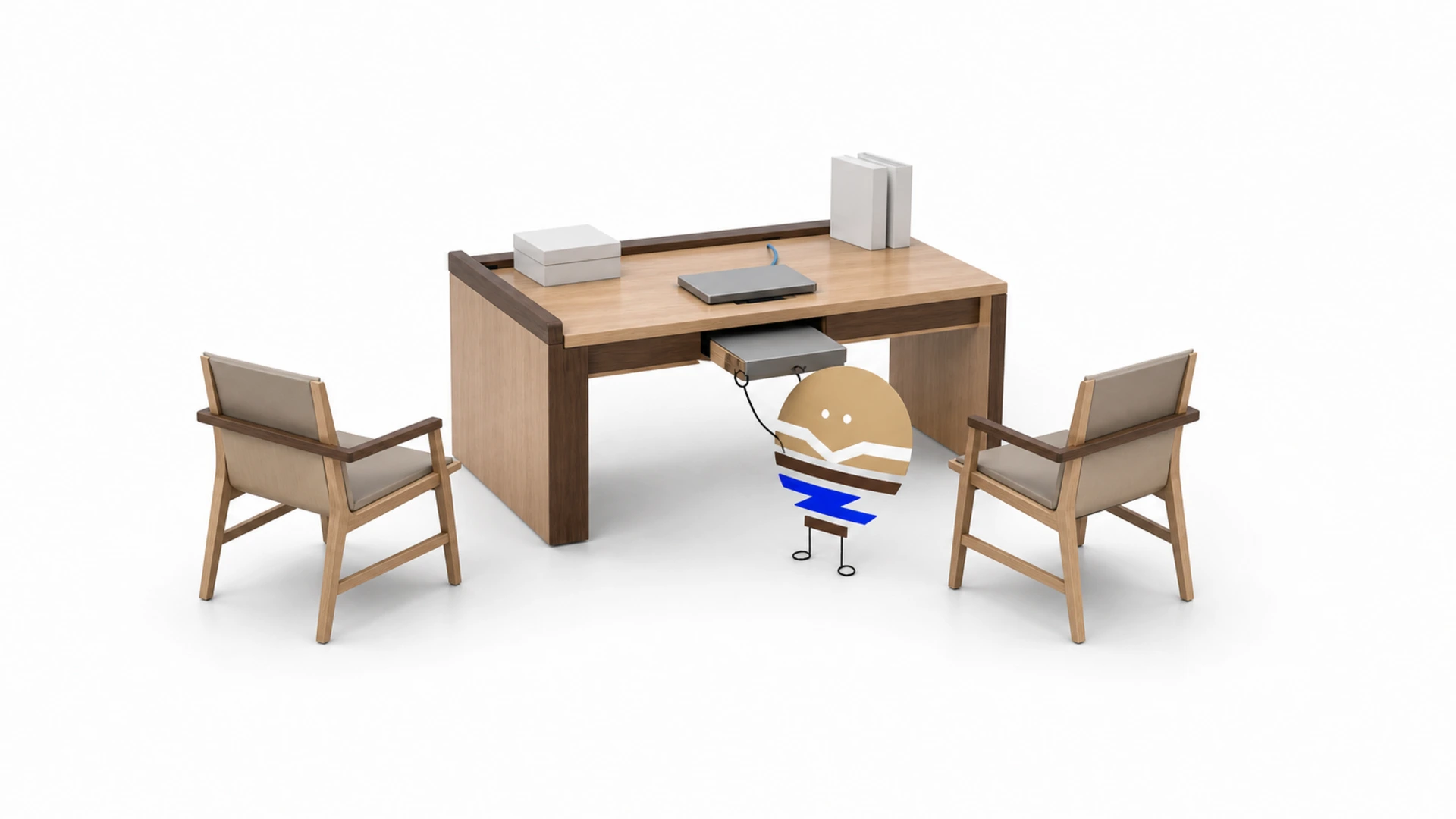 会议桌的主位、屏幕、座位、资料、设备和人员动线关系