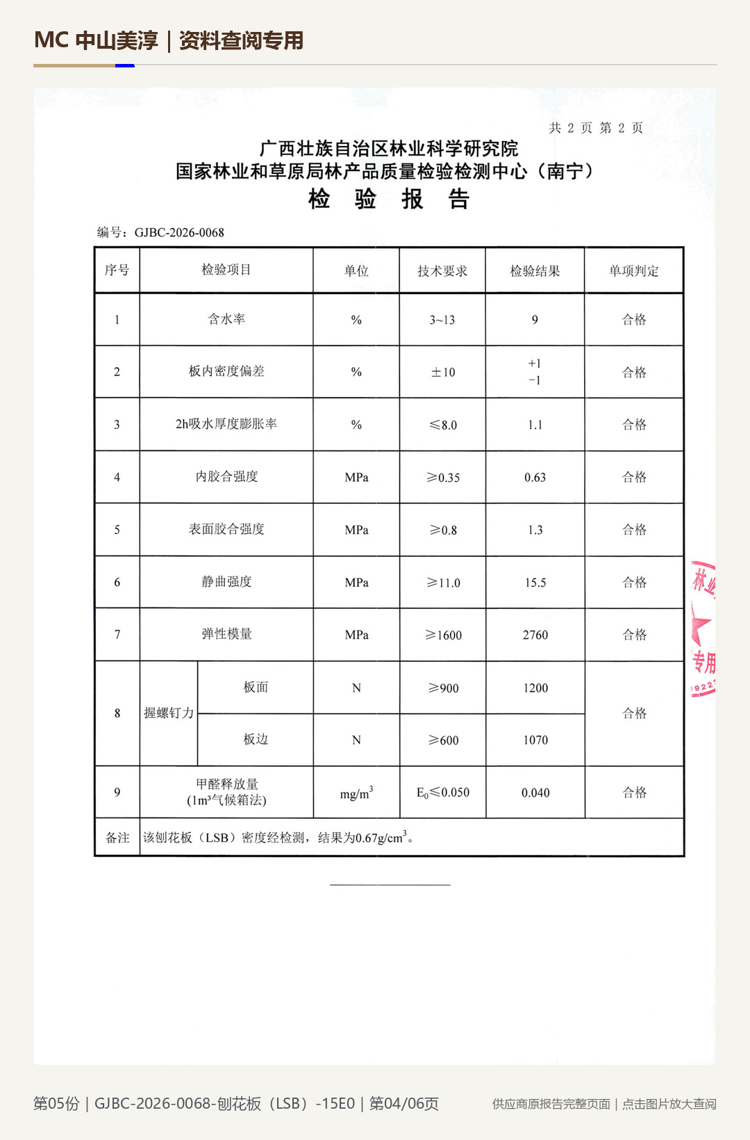 LSB 刨花板|15E0第 4 页水印阅读图